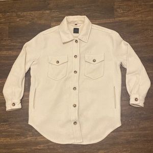 RDI Textured Knit Shirt Jacket (Shacket)